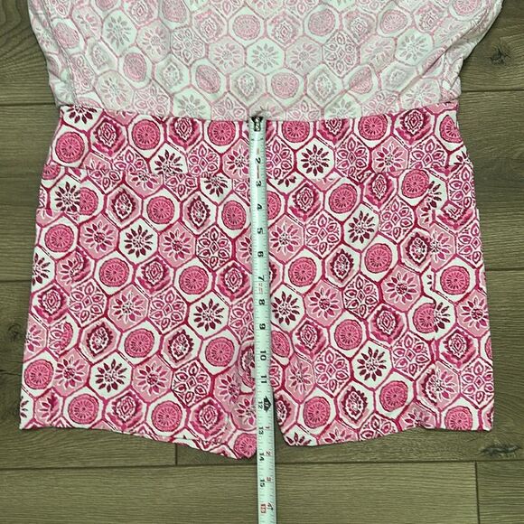 IBKUL 15”‎ Terra Print Swing Golf Skirt Skort Pink Size Large - Picture 11 of 13